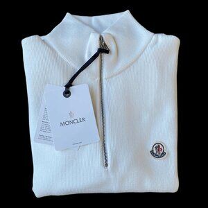 Moncler Men's New Casual White Color Sweaters